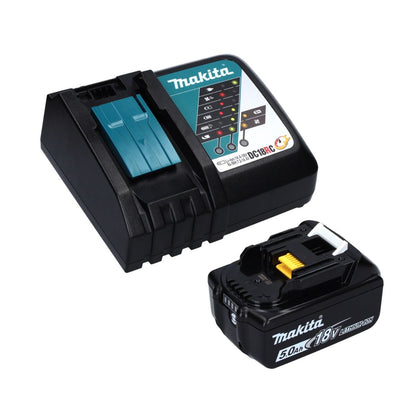 Makita DTW 700 RT1 Akku Schlagschrauber 18 V 700 Nm 1/2" XPT Brushless + 1x Akku 5,0 Ah + Ladegerät