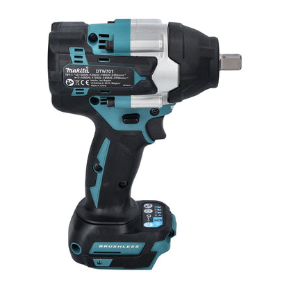 Makita DTW 701 RT1 clé à chocs sans fil 18 V 700 Nm 1/2" XPT Brushless + 1x batterie 5,0 Ah + chargeur