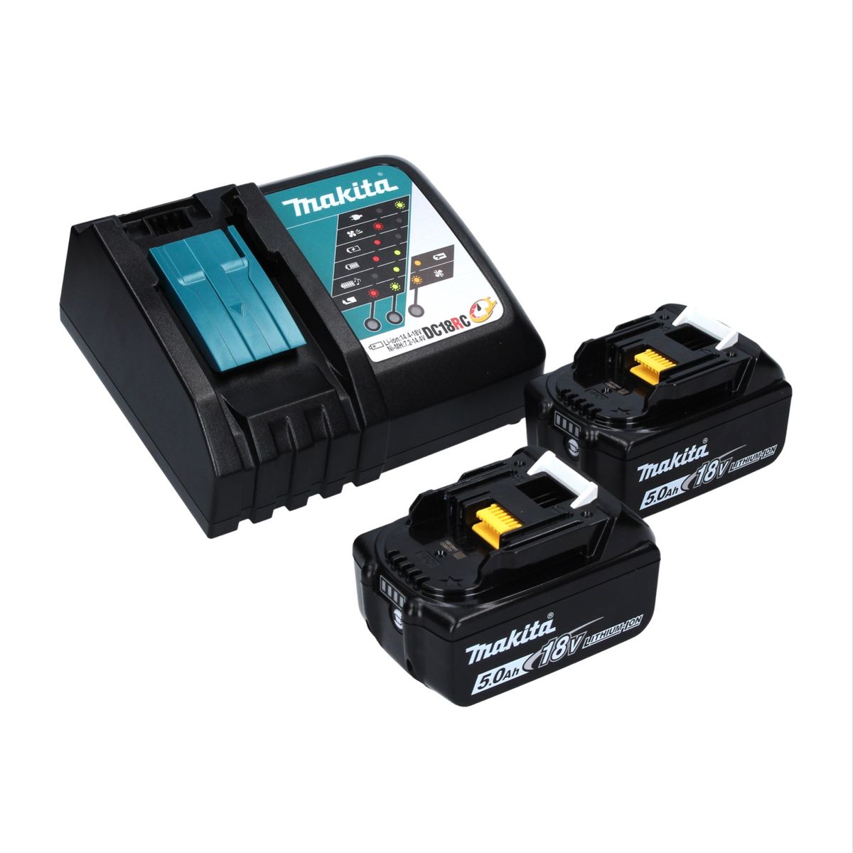 Makita DTW 701 RT Clé à chocs sans fil 18 V 700 Nm 1/2" XPT Brushless + 2x batteries 5,0 Ah + chargeur