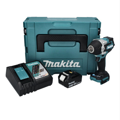 Makita DTW 701 RM1J clé à chocs sans fil 18 V 700 Nm 1/2" XPT Brushless + 1x batterie 4,0 Ah + chargeur + Makpac