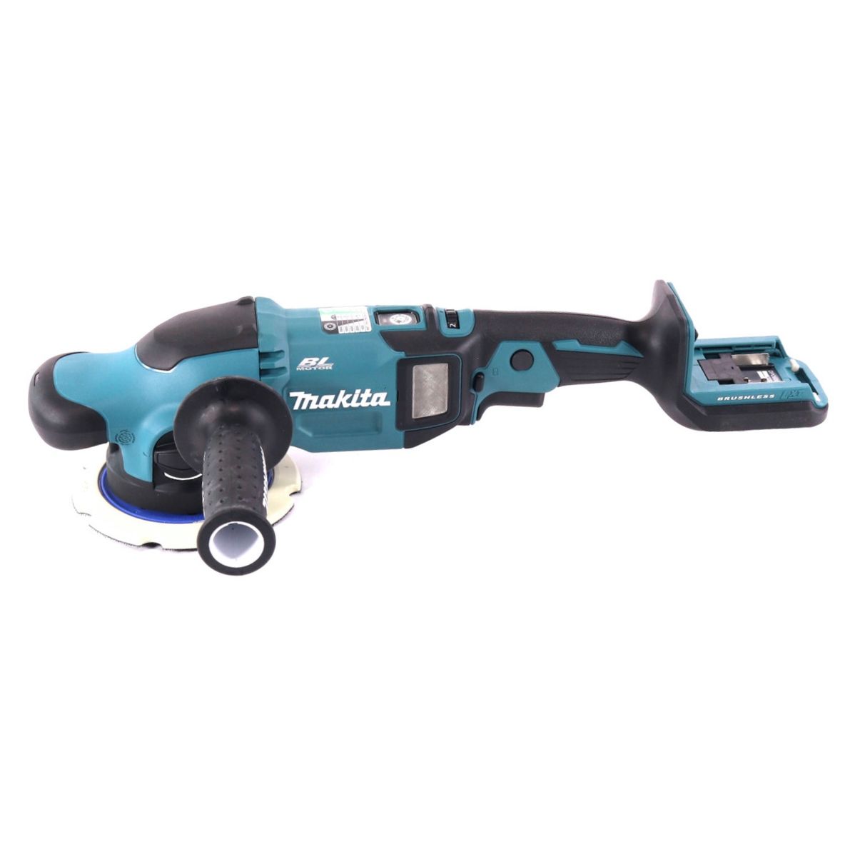 Makita DPO 600 RF1 Akku Exzenterpolierer 18 V 150 mm XPT Brushless + 1x Akku 3,0 Ah + Ladegerät