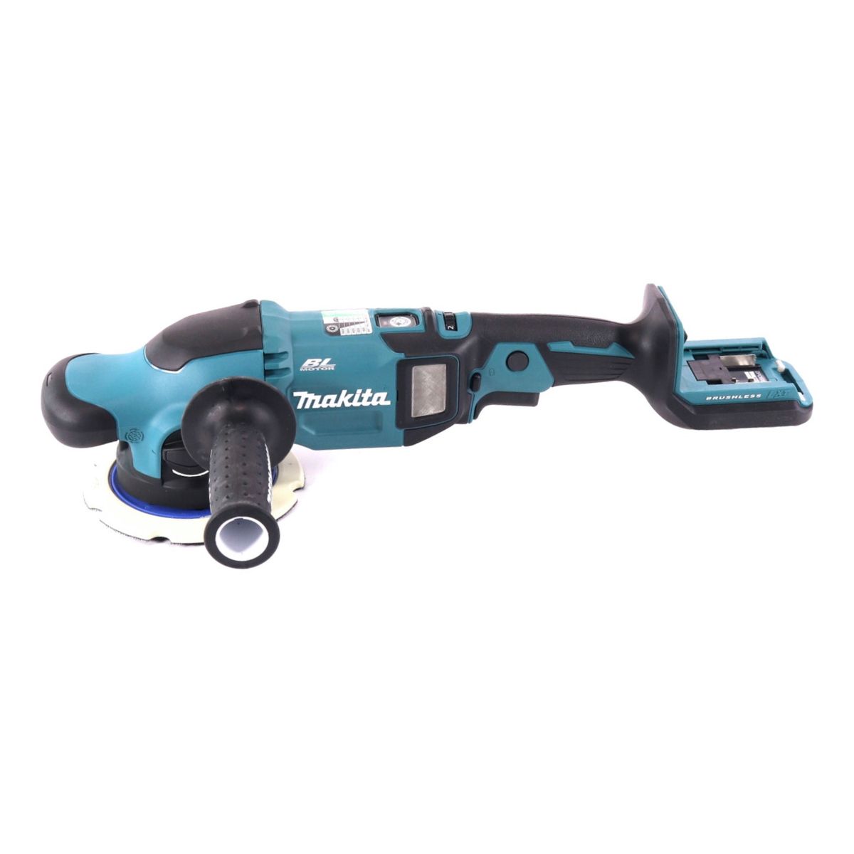 Makita DPO 600 RM1 Akku Exzenterpolierer 18 V 150 mm XPT Brushless + 1x Akku 4,0 Ah + Ladegerät