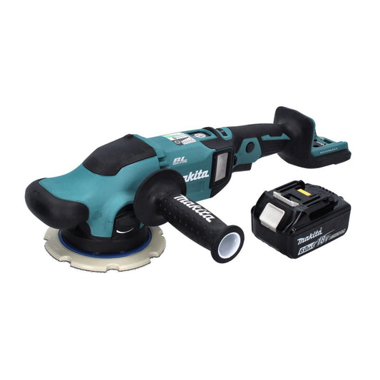 Makita DPO 600 G1 polisseuse excentrique sur batterie 18 V 150 mm XPT Brushless + 1x batterie 6,0 Ah - sans chargeur