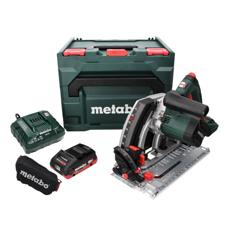 Metabo KT 18 LTX 66 BL Akku Tauchkreissäge 18 V 165 mm + 1x Akku 4,0 Ah + Ladegerät + metaBOX - Toolbrothers