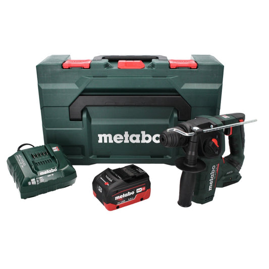 Marteau perforateur à batterie Metabo BH 18 LTX BL 16 18 V 1,3 J SDS-plus brushless + 1x batterie 5,5 Ah + chargeur + MetaBOX