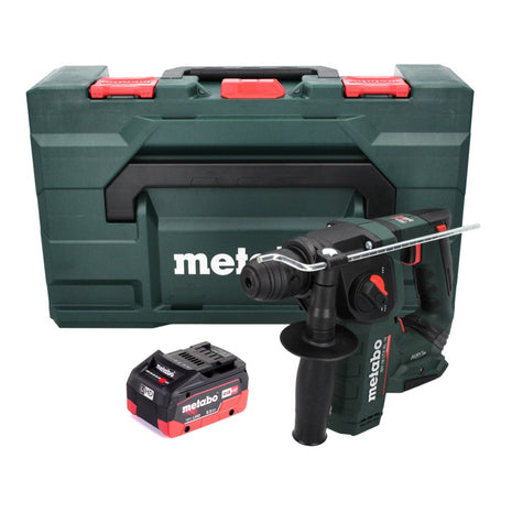 Metabo BH 18 LTX BL 16 Akku Bohrhammer 18 V 1.3 J SDS-plus Brushless + 1x Akku 8,0 Ah + MetaBOX - ohne Ladegerät