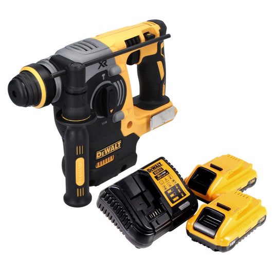 DeWalt DCH 273 L2 Akku Kombihammer 18 V 2,1 J SDS Plus Brushless + 2x Akku 3,0 Ah + Ladegerät