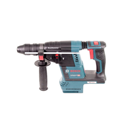 Marteau perforateur sans fil Bosch GBH 18V-26 F 18 V 2,6 J SDS plus brushless + jeu de perceuses et burins 11 pièces certifiés PGM + coffret - sans batterie, sans chargeur.