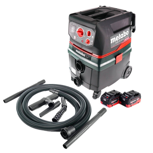 Metabo ASR 36 18 BL 25 M SC Akku Nass Trocken Sauger 36 V ( 2x 18 V ) 25 l Brushless +  2x Akku 8,0 Ah - ohne Ladegerät - Toolbrothers