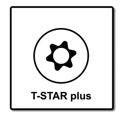 SPAX Set BIT T-STAR plus T30 - 6,4 x 25 mm, 5 Stk. ( 5000009182309 ) + HI.FORCE Tellerkopf Schraube 6,0 x 200 mm 50 Stk. ( 0251010602005 )