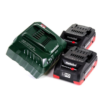 Metabo HG 18 LTX 500 Akku Heißluftgebläse 18 V 300 - 500 °C + 2x Akku 4,0 Ah + Ladegerät + MetaBox - Toolbrothers