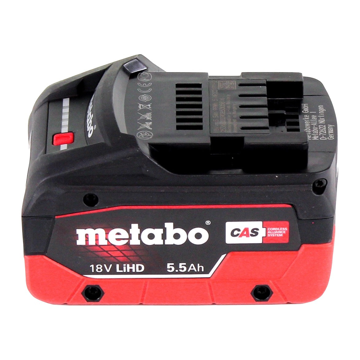 Metabo HG 18 LTX 500 Akku Heißluftgebläse 18 V 300 - 500 °C + 1x Akku 5,5 Ah + MetaBox - ohne Ladegerät - Toolbrothers