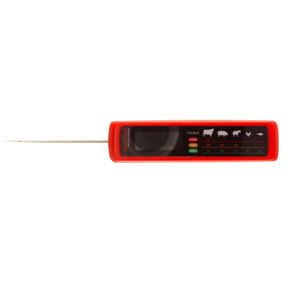 Rothenberger Industrial RoGrillthermometer + Batterie ( 1500003370 ) Thermometer mit einklappbarer Sonde - Toolbrothers