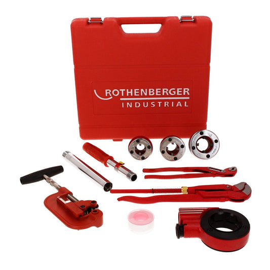 Rothenberger Industrial Sanikit 10 tlg. Werkzeugkoffer Sanitär Set ( 070673E )