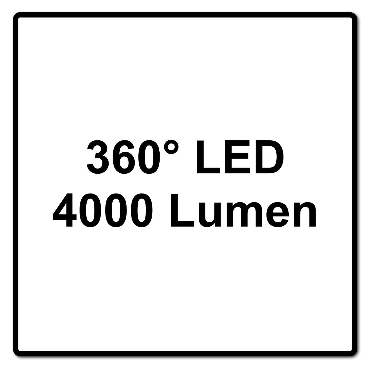 Brennenstuhl professionalLINE Hybrid ORUM Spot LED 360° 50 W (9171400401) 4000 lm IP 65 fonctionnement sur batterie et sur secteur