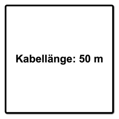 Brennenstuhl professionalLINE Set 4x SteelCore Kabeltrommel 50 m IP 44 ( 4x 9191500200 ) H07BQ-F 3G1,5