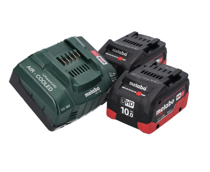 Metabo KHA 18 LTX Akku Kombihammer 18 V ( 600210860 ) + 2x Akku 10,0 Ah + Ladegerät + Koffer