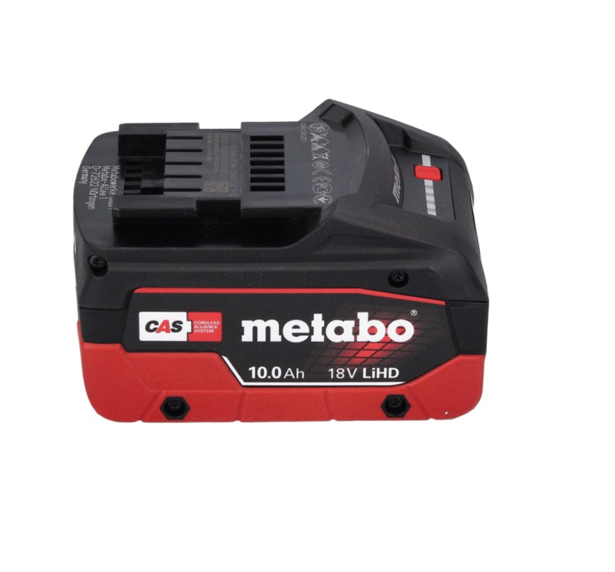 Metabo KHA 18 LTX BL 24 Marteau combiné à batterie Quick 18 V 2,2 J SDS-plus brushless (600211840) + 1x batterie 10,0 Ah + MetaLoc - sans chargeur