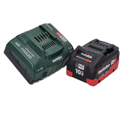 Metabo SBE 18 LTX Akku Schlagbohrmaschine 18 V 24 Nm ( 600845840 ) + 1x 10,0 Ah Akku + Ladegerät + MetaLoc