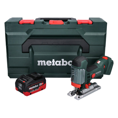 Metabo STA 18 LTX 100 scie sauteuse à batterie 18 V + 1x batterie 10,0 Ah + metaBOX - sans chargeur