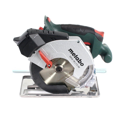 Metabo MKS 18 LTX 58 scie circulaire à métaux sur batterie 18 V 165 mm + 1x batterie 10,0 Ah + MetaLoc - sans chargeur