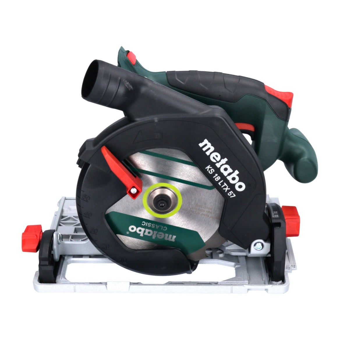 Metabo KS 18 LTX 57 Akku Handkreissäge 18 V 165 mm + 2x Akku 10,0 Ah + Ladegerät + metaBOX - Toolbrothers