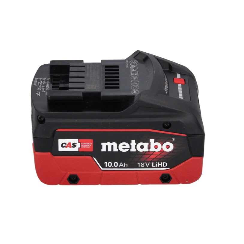 Metabo W 18 LTX 125 Quick Winkelschleifer 18 V 125 mm ( 602174860 ) + 1x 10,0 Ah Akku + Koffer - ohne Ladegerät