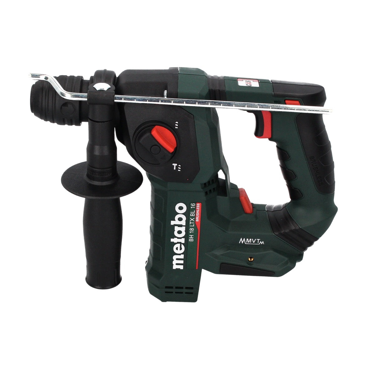 Marteau perforateur sur batterie Metabo BH 18 LTX BL 16 18 V 1,3 J SDS-plus brushless + 1x batterie 10,0 Ah + MetaBOX - sans chargeur