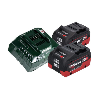 Marteau perforateur à batterie Metabo BH 18 LTX BL 16 18 V 1,3 J SDS-plus brushless + 2x batterie 10,0 Ah + chargeur + MetaBOX