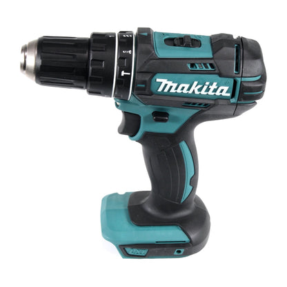 Makita DHP 482 STMX Akku Schlagbohrschrauber 18 V 62 Nm + DHR 202 Akku Kombihammer 18 V 2,0 J SDS Plus + DJR 186 Akku Säbelsäge 18 V + 2x Akku 5,0 Ah + Ladegerät + Makbox Maxi