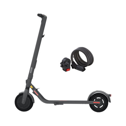 Ninebot by Segway Kick Scooter E25D E-Scooter Elektro Roller 300 W 20 km/h + KickScooter Zahlenschloss