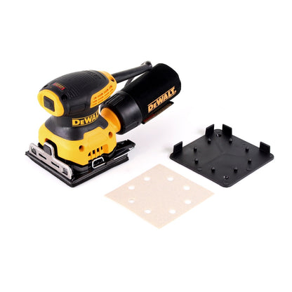 Ponceuse vibrante DeWalt DWE6411-QS 230 watts Klettfix 108 x 115 mm + sac à poussière