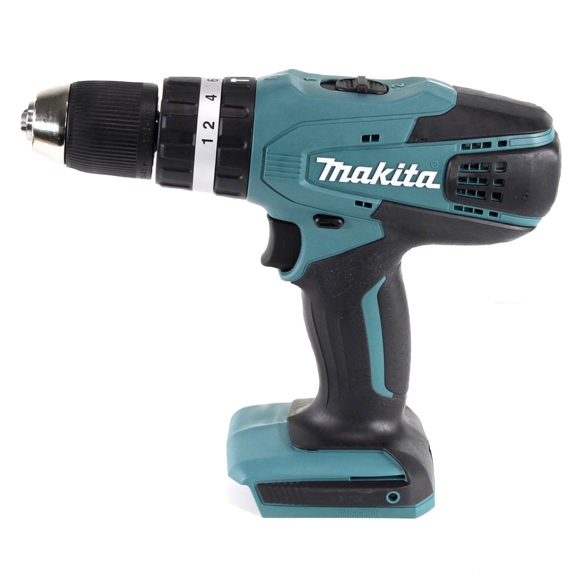 Makita HP 457 DWX4 Akku Schlagbohrschrauber 18 V 42 Nm G-Serie + 1x Akku 1,5 Ah + Ladegerät + 70 tlg. Bit Bohrer Set + Koffer