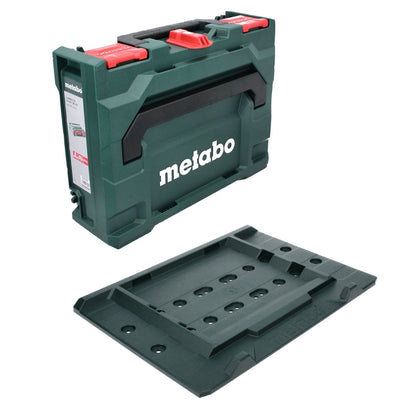 Metabo metaBOX 118 Werkzeugkoffer ( 626885000 ) + metaBOX Adapterplatte ( 626895000 )