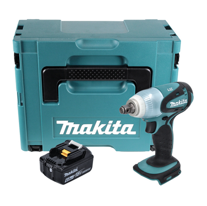 Makita DTW 251 G1J Akku Schlagschrauber 18 V 230 Nm 1/2" + 1x Akku 6,0 Ah + Makpac - ohne Ladegerät