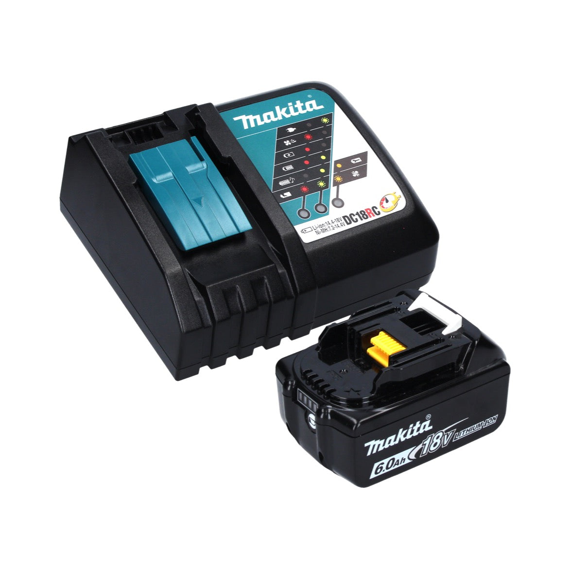 Taille-haie à batterie Makita DUH 523 RG1 18 V 52 cm + 1x batterie 6,0 Ah + chargeur