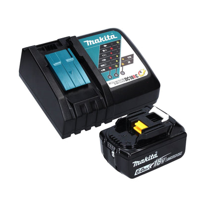 Makita DJV 181 RG1J scie sauteuse pendulaire sans balais à batterie 18 V + 1x batterie 6,0 Ah + chargeur + Makpac