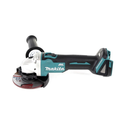 Makita DGA 504 G1J Meuleuse d'angle sur batterie 18 V 125 mm sans balais + 1x batterie 6,0 Ah + Makpac - sans chargeur