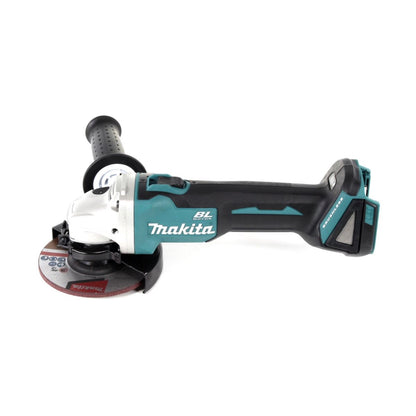 Makita DGA 504 RG1J Akku Winkelschleifer 18 V 125 mm Brushless + 1x Akku 6,0 Ah + Ladegerät + Makpac