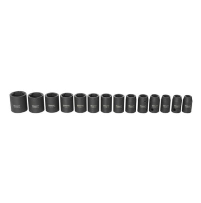 Rodcraft RS4114 jeu de douilles 1/2" 14 pièces 10 - 27 mm (8951012356) clé à douille pour écrous CrMo résistants aux chocs