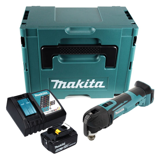 Makita DTM 51 RG1J Akku Oszillierer 18 V + 1x Akku 6,0 Ah + Ladegerät + Makpac