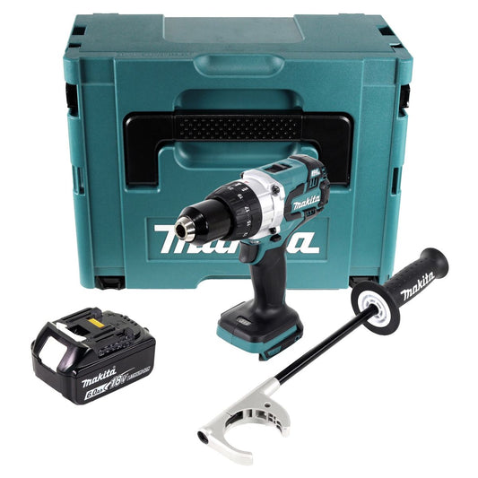 Makita DDF 481 G1J perceuse-visseuse sans fil 18 V 115 Nm sans balais + 1x batterie 6,0 Ah + Makpac - sans chargeur