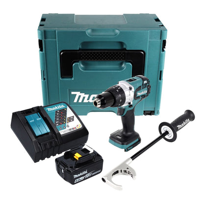 Makita DDF 481 RG1J Akku Bohrschrauber 18 V 115 Nm Brushless + 1x Akku 6,0 Ah + Ladegerät + Makpac