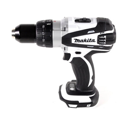 Makita DDF 458 RG1J W Akku Bohrschrauber 18 V 91 Nm Weiß + 1x Akku 6,0 Ah + Ladegerät + Makpac