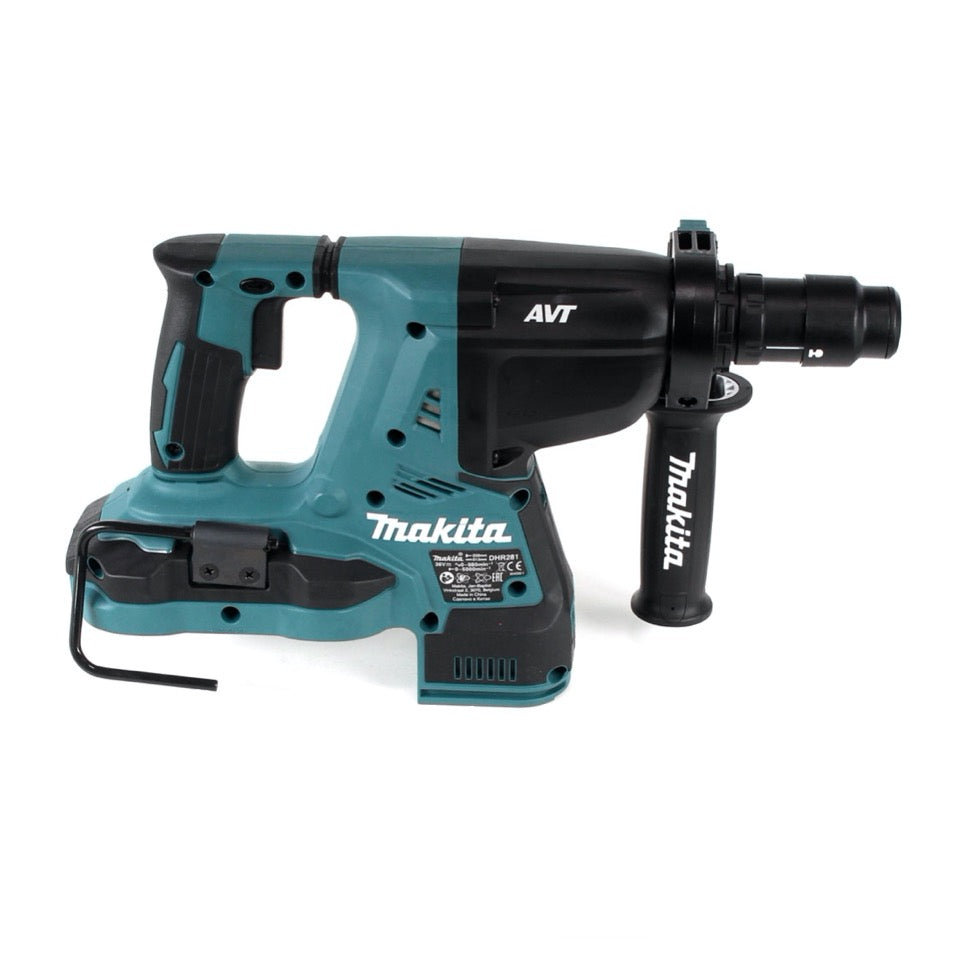 Makita DHR 281 G marteau perforateur sur batterie 36 V (2x 18 V) 2,8 J SDS-plus brushless + 2x batterie 6,0 Ah - sans chargeur