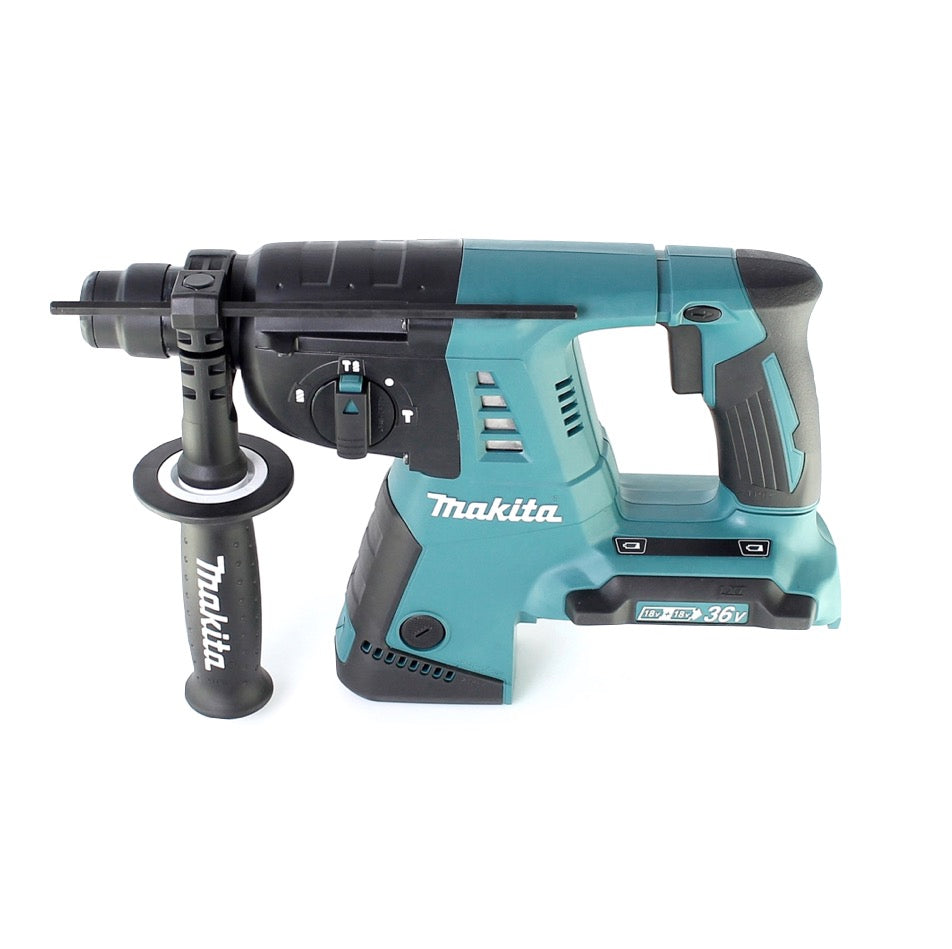 Makita DHR 263 RGJ marteau perforateur à batterie 36 V (2x 18 V) 3,0 J SDS-plus + 2x batterie 6,0 Ah + chargeur