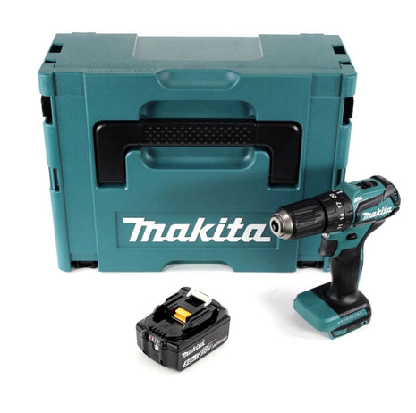 Makita DHP 483 T1J Akku Schlagbohrschrauber 18 V 40 Nm + 1x Akku 5,0 Ah + Makpac - ohne Ladegerät