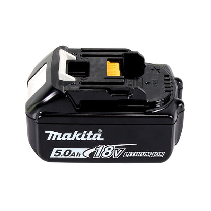 Makita DDF 458 T1J Akku Bohrschrauber 18 V 91 Nm + 1x Akku 5,0 Ah + Makpac - ohne Ladegerät