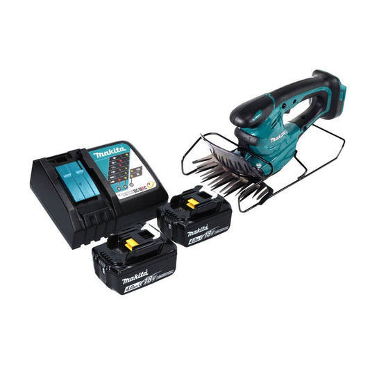 Makita DUM 168 RM Akku Grasschere 18 V + 2x Akku 4,0 Ah + Ladegerät