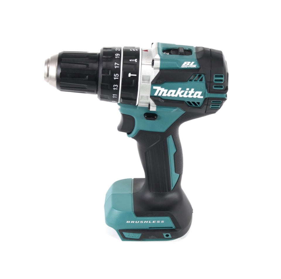 Makita DHP 484 M1J Akku Schlagbohrschrauber 18 V 54 Nm Brushless + 1x Akku 4,0 Ah + Makpac - ohne Ladegerät